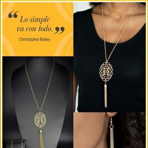 A Mandala Of The People Brass Necklace $5